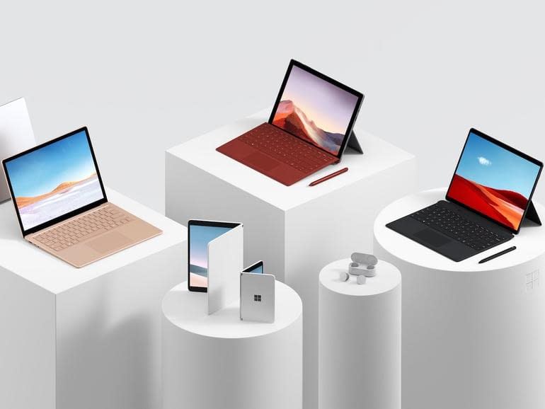 Microsoft Surface Event devices
